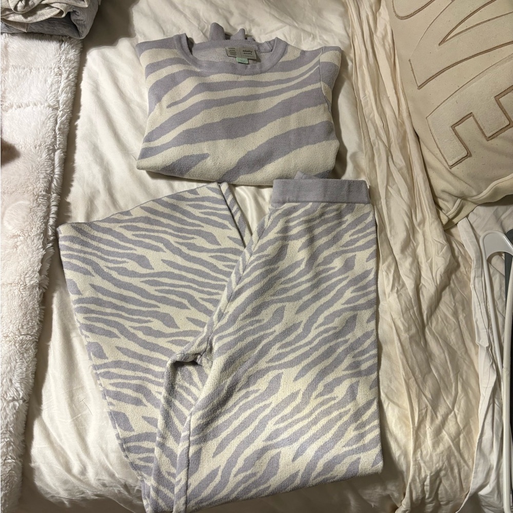 Anthropologie sweat set